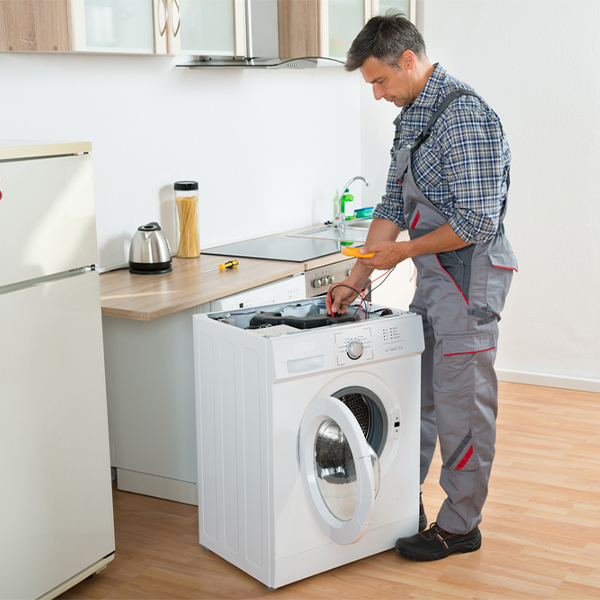 can you walk me through the steps of troubleshooting my washer issue in Lake County